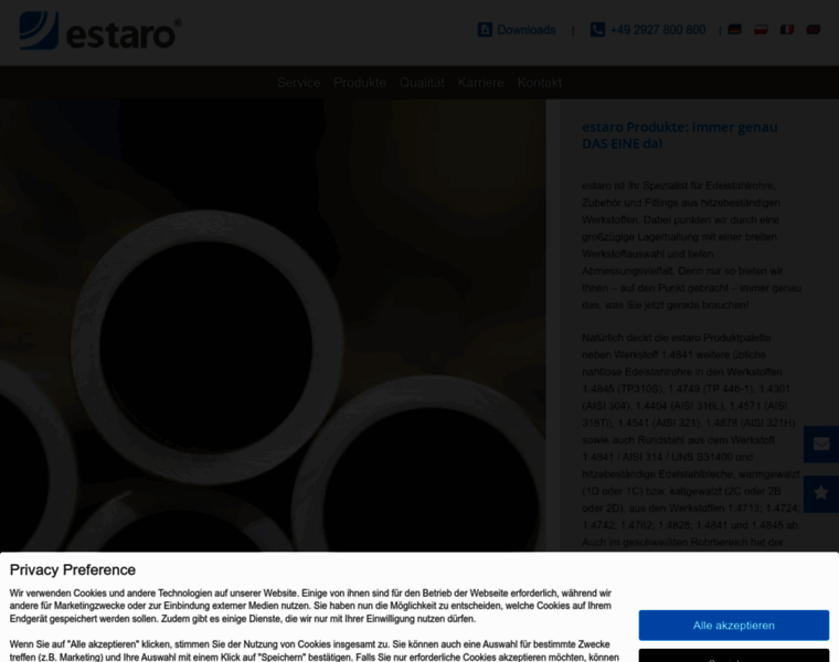 Estaro.de thumbnail
