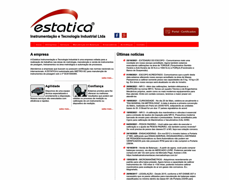 Estatica-metrologia.com.br thumbnail