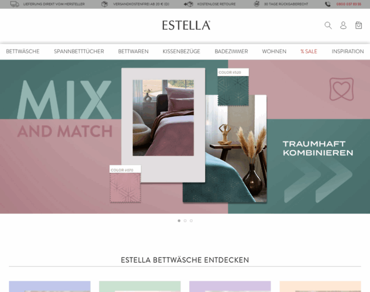 Estella-shop.de thumbnail