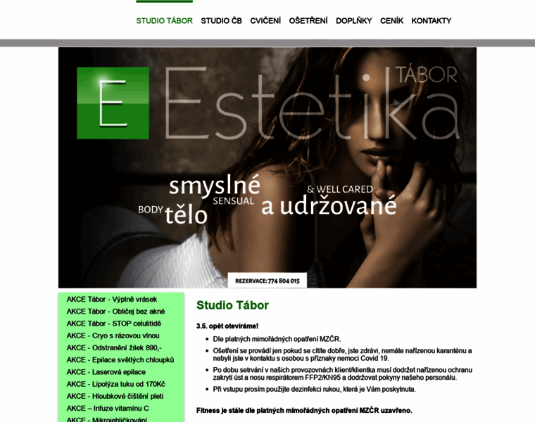 Estetikatabor.cz thumbnail