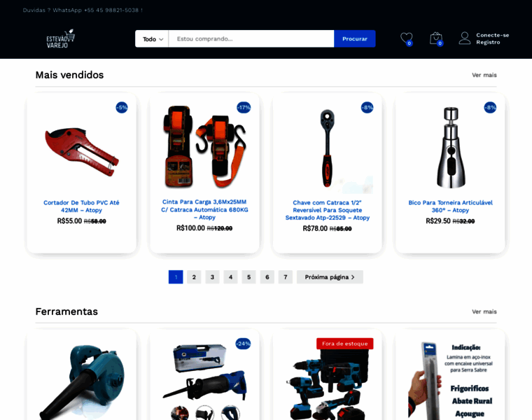 Estevaovarejo.com.br thumbnail