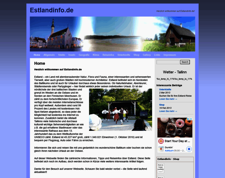 Estlandinfo.de thumbnail
