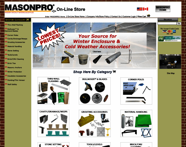 Estore.masonpro.com thumbnail