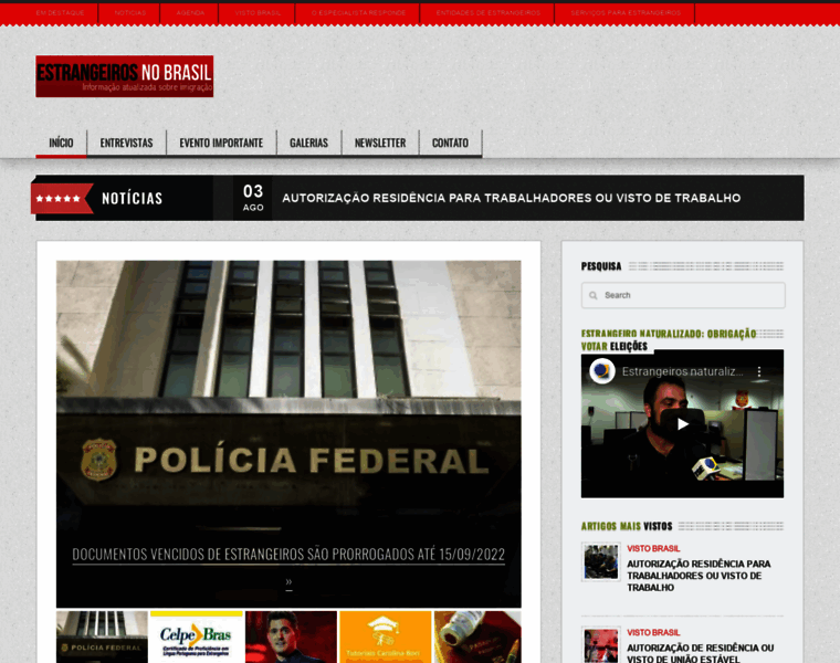 Estrangeirosbrasil.com.br thumbnail
