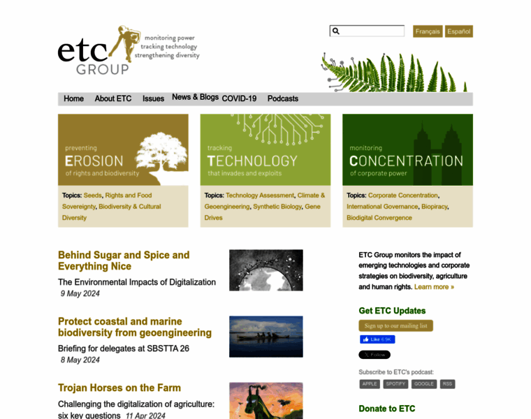 Etcgroup.org thumbnail