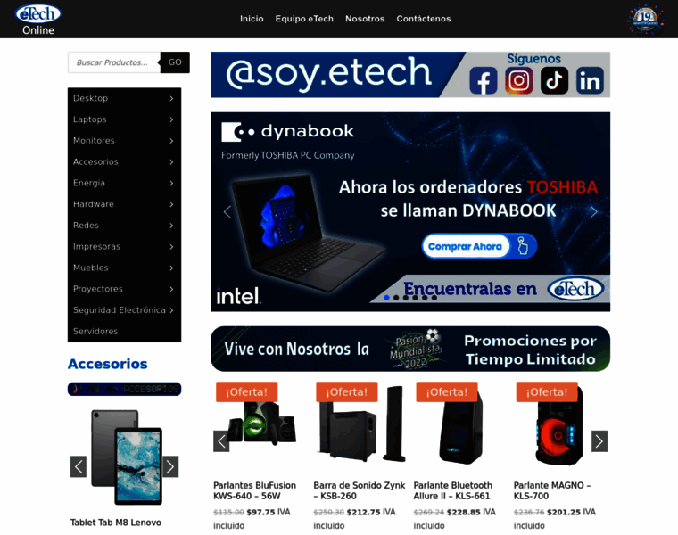 Etech.com.ni thumbnail