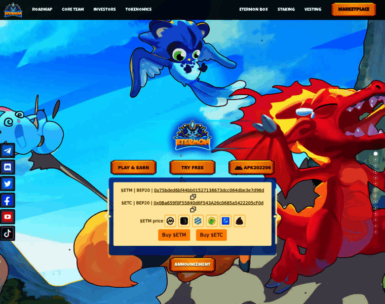 Etermon.io thumbnail Etermon.io thumbnail