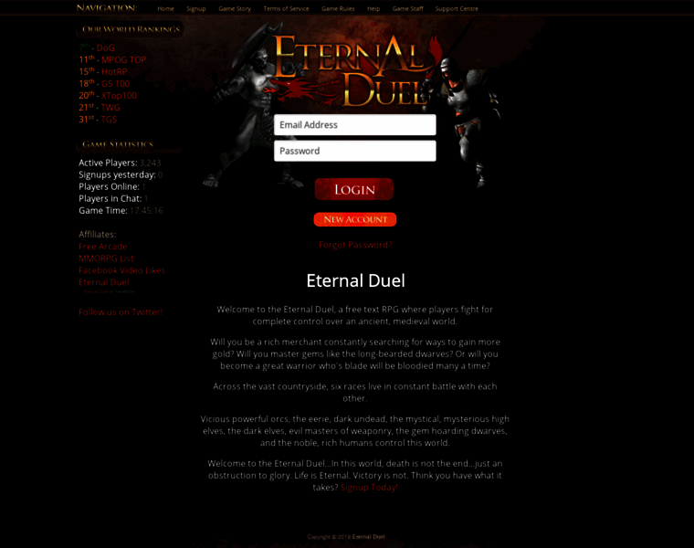 Eternalduel.com thumbnail