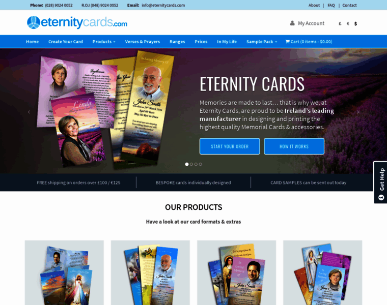 Eternitycards.com thumbnail