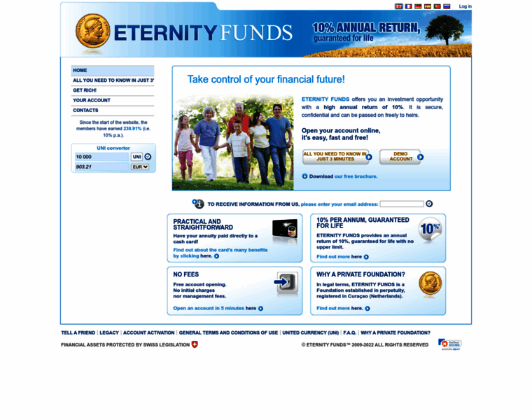 Eternityfunds.com thumbnail
