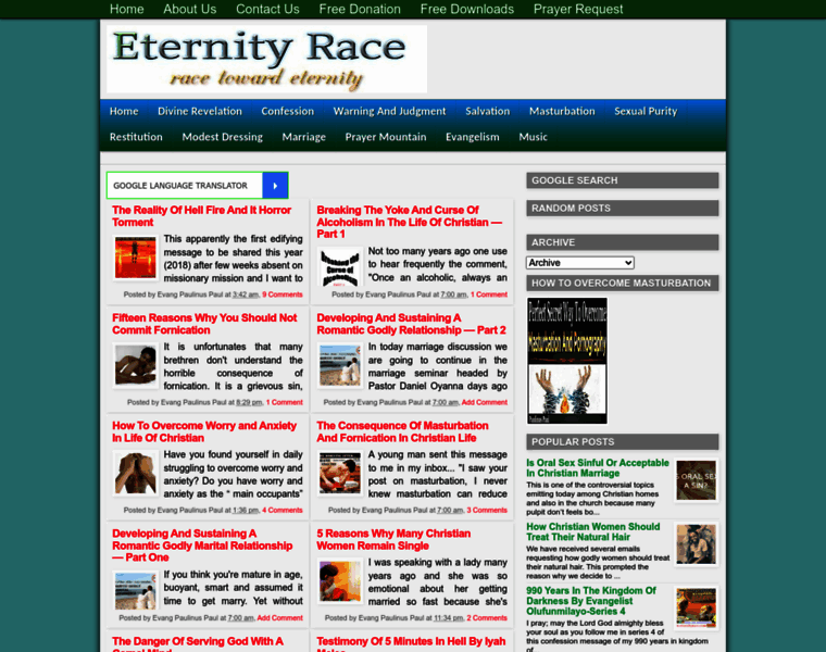Eternityrace.com thumbnail