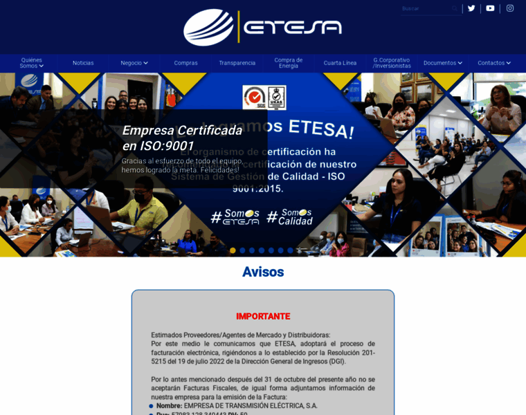 Etesa.com.pa thumbnail