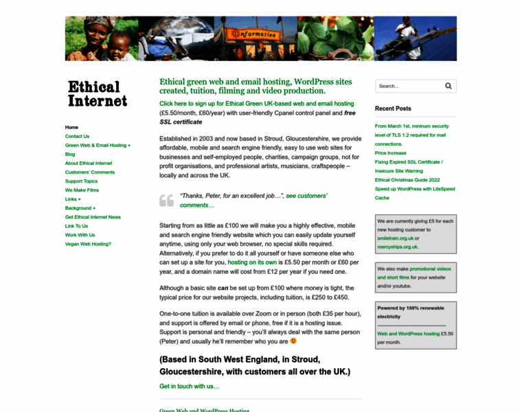 Ethicalinternet.co.uk thumbnail