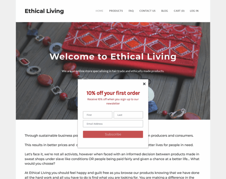 Ethicalliving.net.au thumbnail