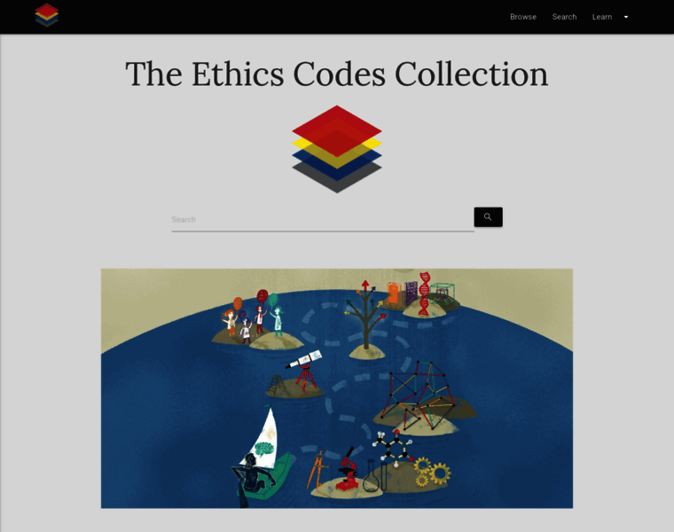 Ethicscodescollection.org thumbnail
