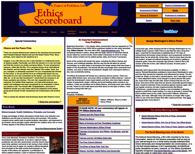 Ethicsscoreboard.com thumbnail
