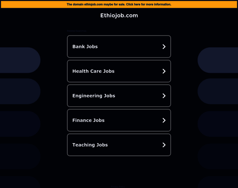 Ethiojob.com thumbnail