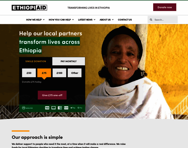 Ethiopiaid.org.uk thumbnail