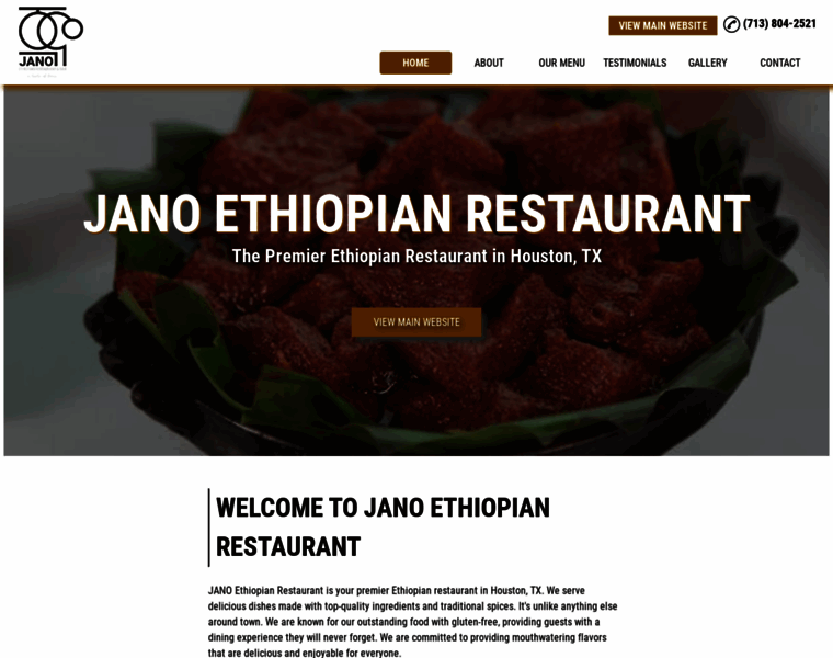 Ethiopianrestauranthouston.com thumbnail
