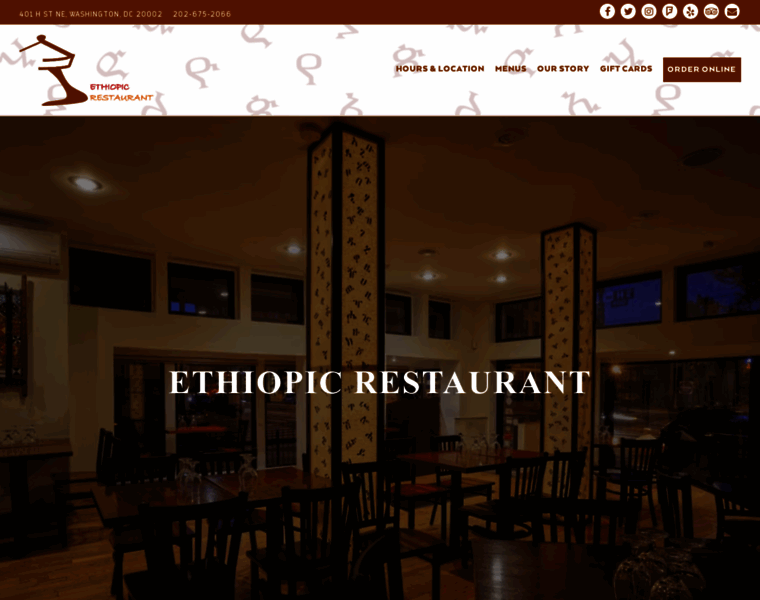 Ethiopicrestaurant.com thumbnail
