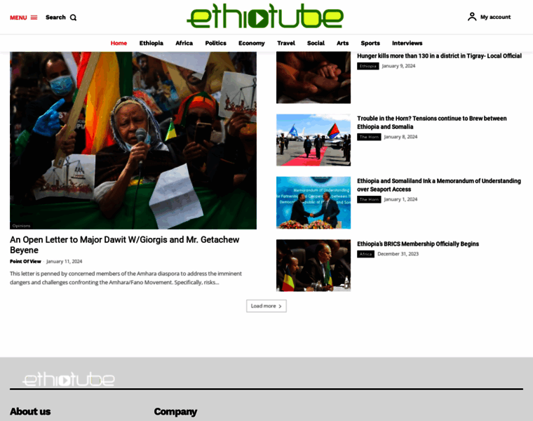 Ethiotube.net thumbnail