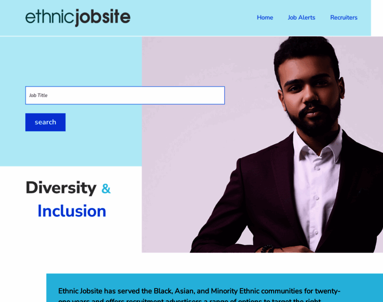 Ethnicjobsite.co.uk thumbnail