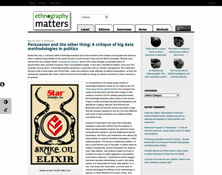 Ethnographymatters.net thumbnail