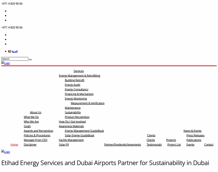 Etihadesco.ae thumbnail