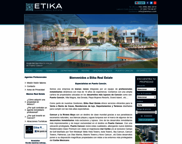 Etikarealestate.com thumbnail