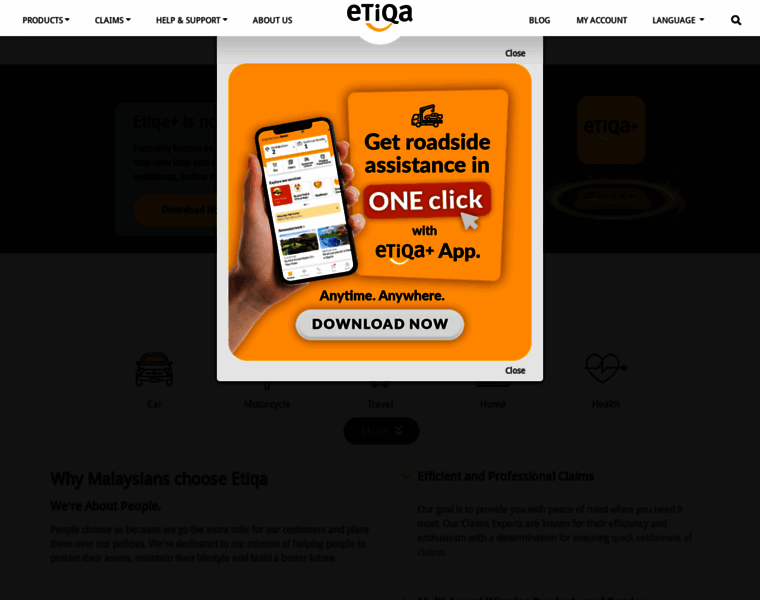 Etiqa.com.my thumbnail