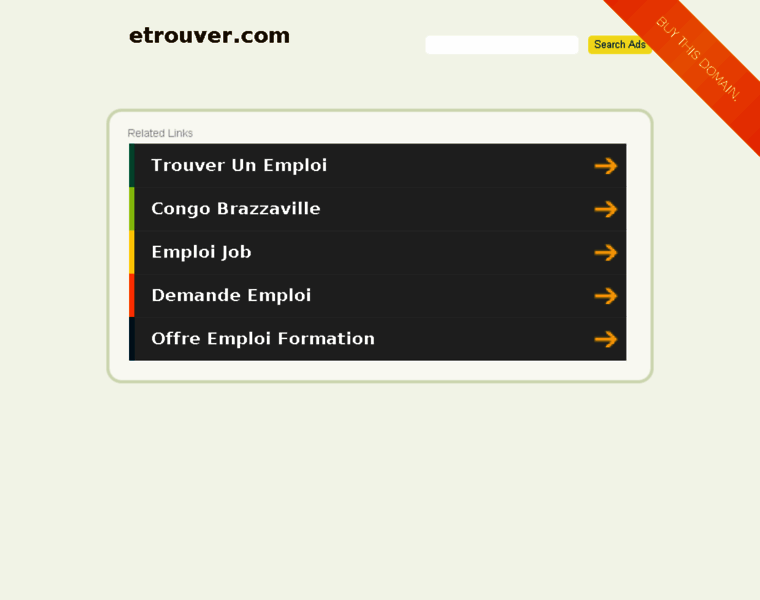 Etrouver.com thumbnail