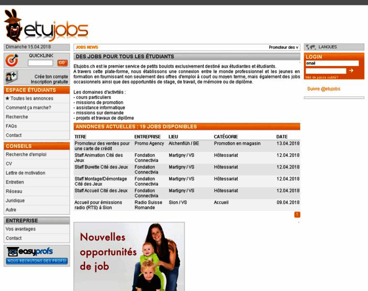 Etujobs.ch thumbnail