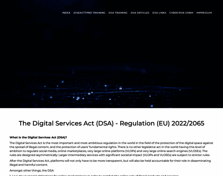 Eu-digital-services-act.com thumbnail