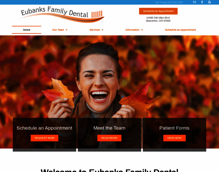 Eubanksfamilydental.com thumbnail