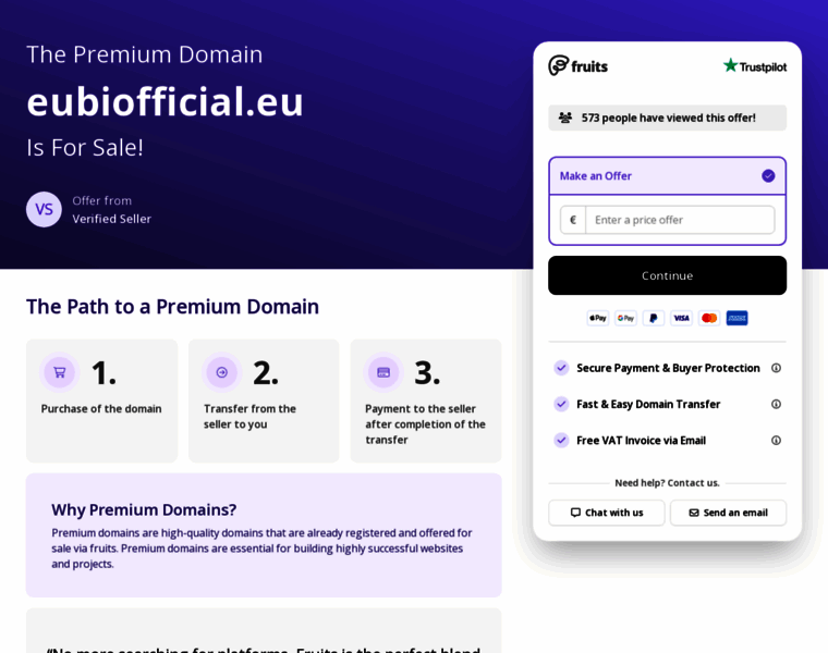 Eubiofficial.eu thumbnail