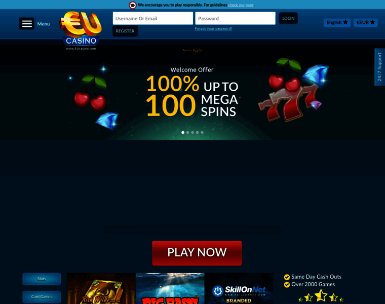 Eucasino-promo.com thumbnail
