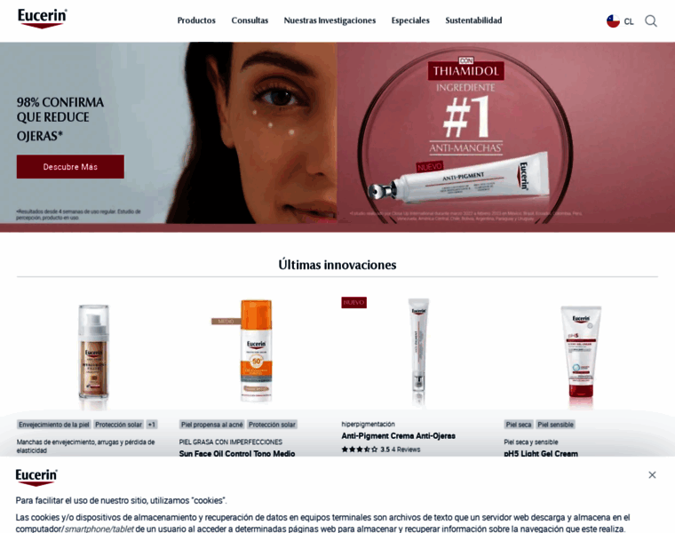 Eucerin.cl thumbnail