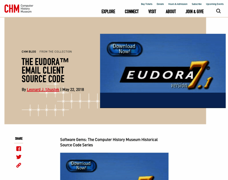 Eudora.com thumbnail