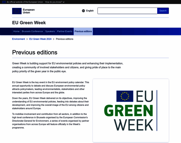 Eugreenweek.eu thumbnail