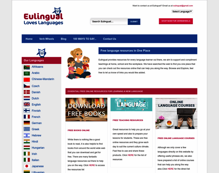 Eulingual.com thumbnail