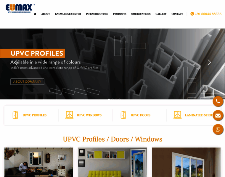 Eumaxupvc.com thumbnail