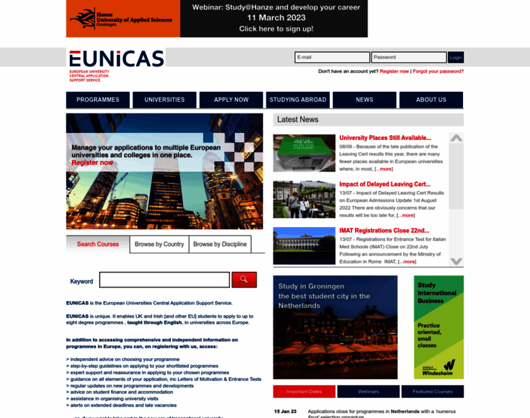 Eunicas.co.uk thumbnail