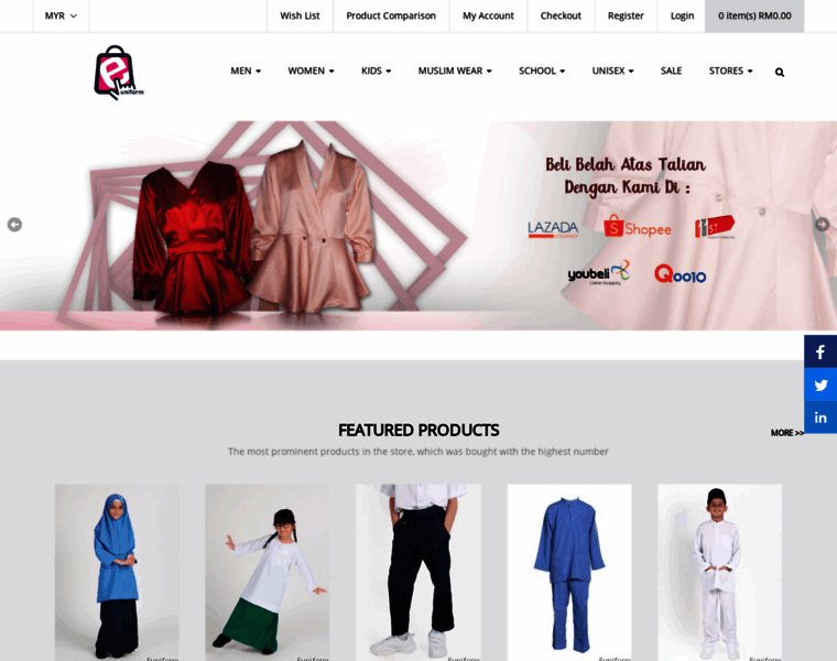 Euniform.com.my thumbnail Euniform.com.my thumbnail