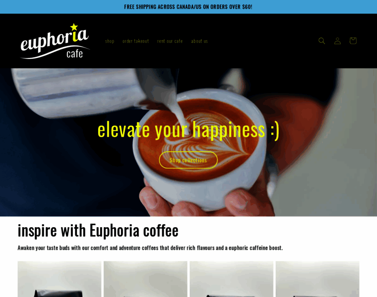 Euphoriacafe.ca thumbnail