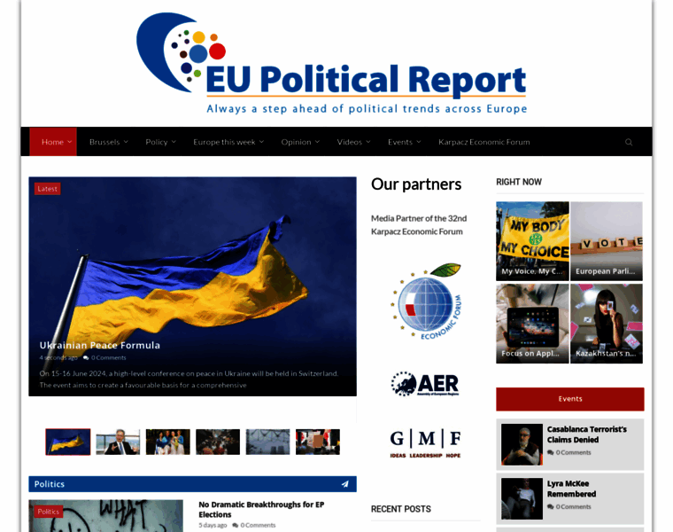 Eupoliticalreport.eu thumbnail