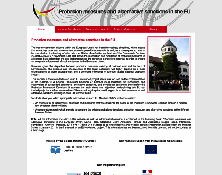 Euprobationproject.eu thumbnail