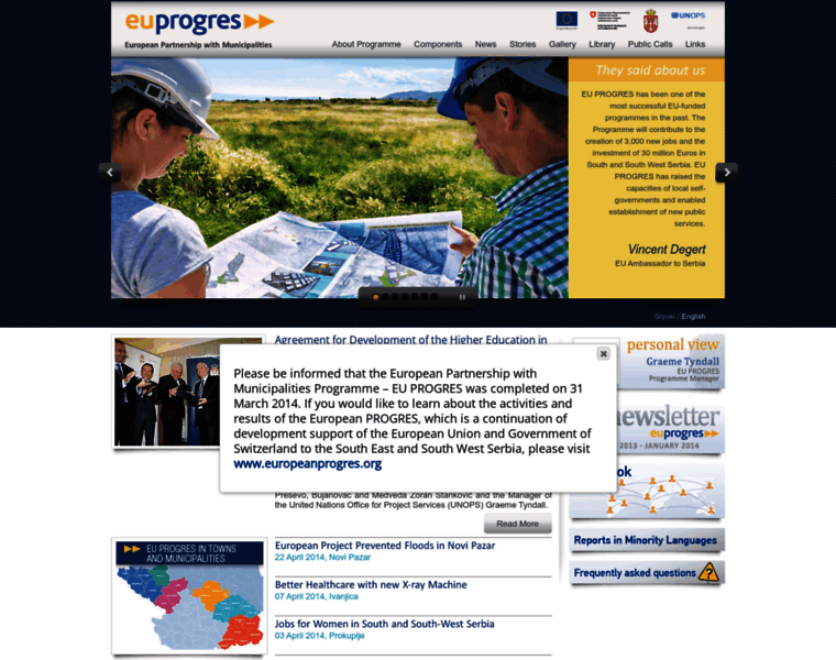 Euprogres.org thumbnail