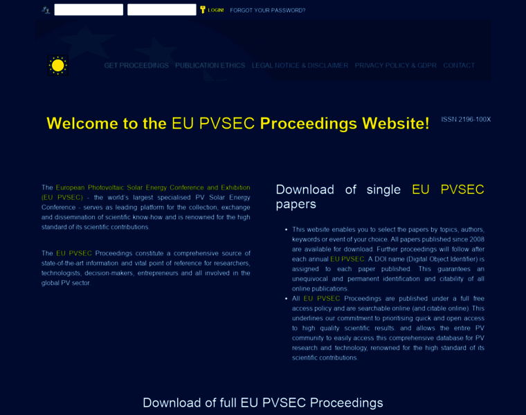 Eupvsec-proceedings.com thumbnail