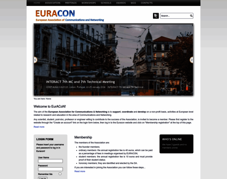 Euracon.org thumbnail