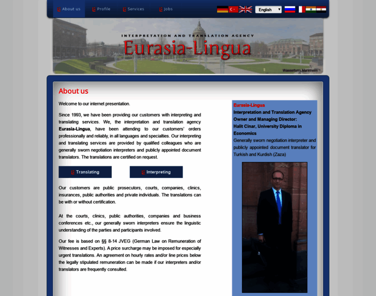 Eurasia-lingua.de thumbnail